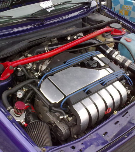 VW Golf II Engine